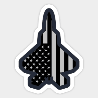 F22 Raptor - Patriot Sticker